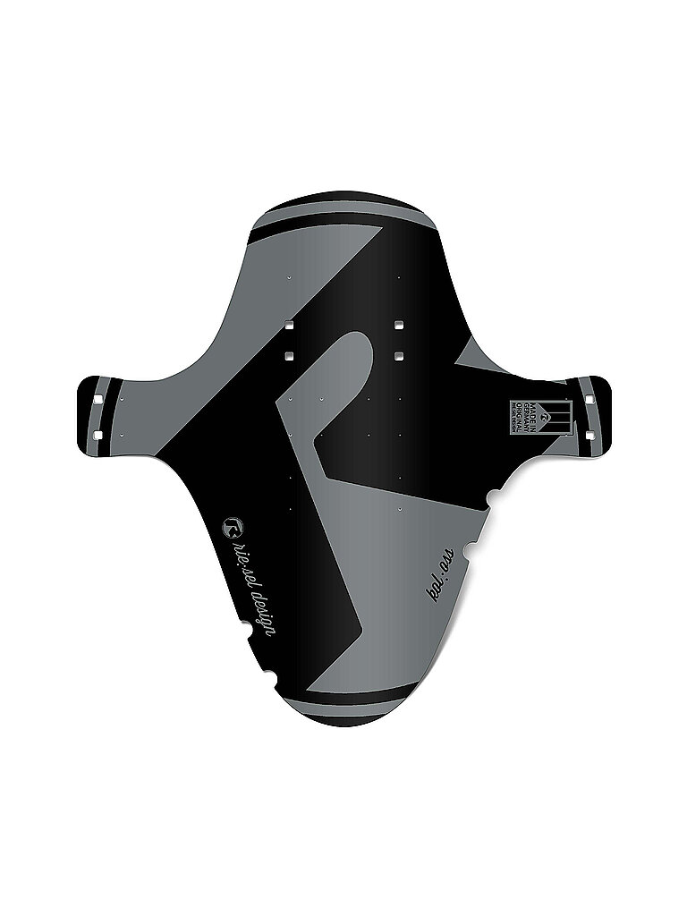 RIESEL DESIGN Mudguard kol:oss Battleship Grey grau